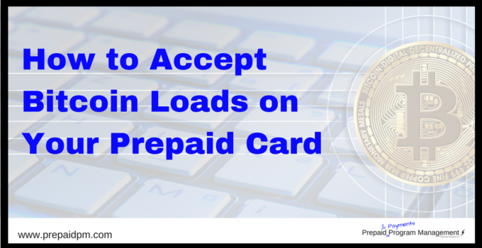 How To Accept Bitcoin Loads On Your Prepaid Card Prepaid - 